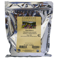 Starwest Botanicals, Fenugreek Seed Organic, 1 lb (453.6 g)