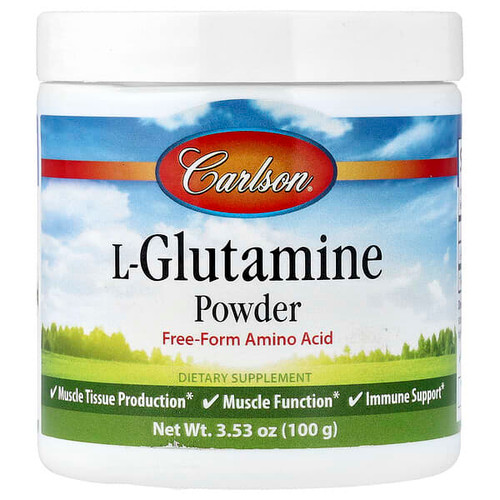 <img alt="Carlson, L-Glutamine Powder , 3.53 oz (100 g)" title="Carlson, L-Glutamine Powder , 3.53 oz (100 g),088395068256"