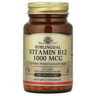 <img alt="Solgar, Vitamin B 12, Sublingual , 1,000 mcg, 100 Nuggets" title="Solgar, Vitamin B 12, Sublingual , 1,000 mcg, 100 Nuggets,033984032293"