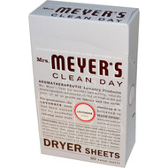 Mrs. Meyers Clean Day, Dryer Sheets, Lavender Scent, 80 Sheets