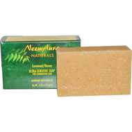 Neemaura Naturals Inc, Ultra-Sensitive Soap, Cornmeal/Honey, 3.30 oz (93 g)
