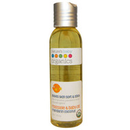 Natures Baby Organics, Organic, Massage & Baby Oil, Mandarin Coconut, 4 oz (113.4 g)