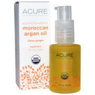 Acure Organics, Brilliantly Brightening, Citrus Argan Oil, 1 fl oz (30 ml)