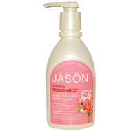 Jason Natural, Body Wash, Invigorating Rosewater, 30 fl oz (887 ml)