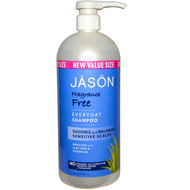 Jason Natural, Soothing Shampoo, Fragrance Free, 32 fl oz (946 ml)