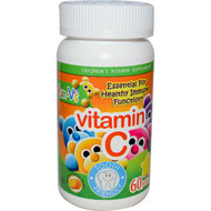 Yum-Vs, Vitamin C, Yummy Orange Flavor, 60 Jellies