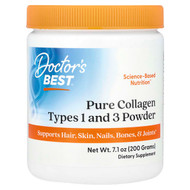 <img alt="Doctors Best, Pure Collagen Types 1 and 3 Powder, 7.1 oz (200 g)" title="Doctors Best, Pure Collagen Types 1 and 3 Powder, 7.1 oz (200 g),753950002036"