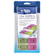 <img alt="Apex, 7-Day AM-PM XL, Detach N Go Pill Organizer, 1 Pill Organizer" title="Apex, 7-Day AM-PM XL, Detach N Go Pill Organizer, 1 Pill Organizer,076855002032"