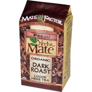Mate Factor, Organic Yerba Mate, Dark Roast, Loose Herb Tea, 12 oz (340 g) (Discontinued Item)