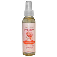 Madre Labs, Dry Body Oil, Tropical Mango, Light and Absorbs Fast with Argan & Marula Oils + Shea Butter, 4 fl. oz. (118 mL)