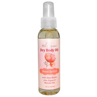 Madre Labs, Dry Body Oil, Sweet Apricot, Light and Absorbs Fast with Argan & Marula Oils + Shea Butter, 4 fl oz (118 ml)