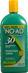 NO-AD, Sunblock Lotion SPF 30 - 16 fl oz