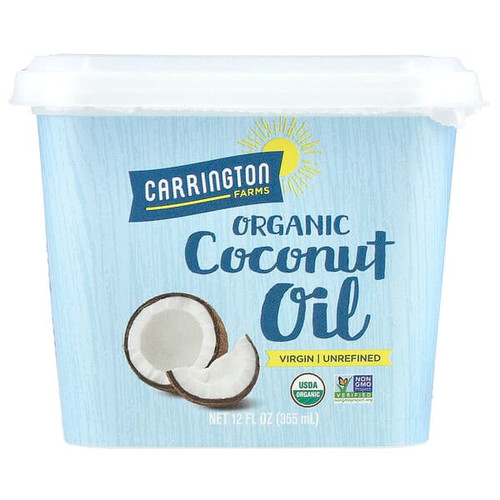 <img alt="Carrington Farms, Organic Coconut Oil, Unrefined, 12 fl oz (355 ml)" title="Carrington Farms, Organic Coconut Oil, Unrefined, 12 fl oz (355 ml),742392701140"
