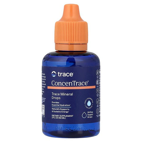 <img alt="Trace, ConcenTrace, Trace Mineral Drops, 2 fl oz (59 ml)" title="Trace, ConcenTrace, Trace Mineral Drops, 2 fl oz (59 ml),878941000072"