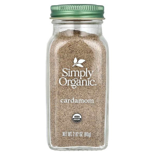 <img alt="Simply Organic, Cardamom, 2.82 oz (80 g)" title="Simply Organic, Cardamom, 2.82 oz (80 g),089836180360"