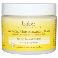 Babo Botanicals, Miracle Moisturizing Cream, 2 oz (57 g)