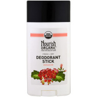 Nourish Organic, Fresh & Dry Deodorant Stick, Geranium,  2.2 oz (62 g)