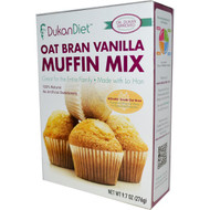 Dukan Diet, Oat Bran Vanilla Muffin Mix, 9.7 oz (276 g)