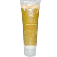 3 PACK of Nubian Heritage Hand Cream Olive and Green Tea -- 4 oz