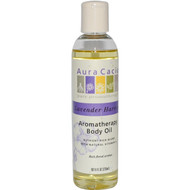 Aura Cacia, Aromatherapy Body Oil, Relaxing Lavender, 8 fl oz (237 ml)