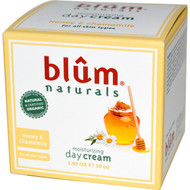 Blum Naturals, Moisturizing Day Cream, Honey & Chamomile, 1.69 oz (50 ml)