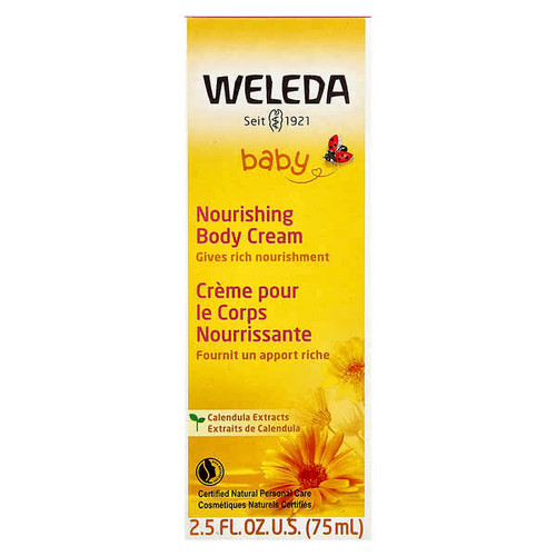 <img alt="Weleda, Baby, Nourishing Body Cream, Calendula Extracts, 2.5 fl oz (75 ml)" title="Weleda, Baby, Nourishing Body Cream, Calendula Extracts, 2.5 fl oz (75 ml),4001638096522"