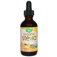 Natures Way, Organic, Stevia, Vanilla Flavor, 2 fl oz (59 ml)