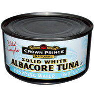 3 PACK of Crown Prince Albacore Tuna in Water -- 12 oz