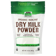 <img alt="NOW Foods, Real Food, Organic Non-Fat Dry Milk Powder, 12 oz (340 g)" title="NOW Foods, Real Food, Organic Non-Fat Dry Milk Powder, 12 oz (340 g),733739058324"