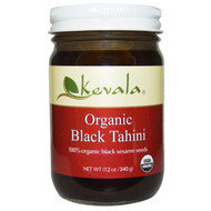 Kevala, Organic Black Tahini, 12 oz (340 g)