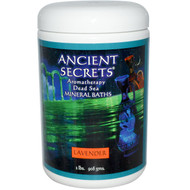 Ancient Secrets Bath Salts from The Dead Sea Lavender -- 32 oz