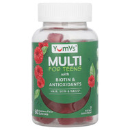 <img alt="YumVs, Multi For Teens Gummies with Biotin & Antioxidants, Raspberry, 60 Gummies" title="YumVs, Multi For Teens Gummies with Biotin & Antioxidants, Raspberry, 60 Gummies,899105001889"