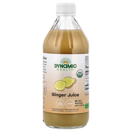 <img alt="Dynamic Health, Ginger Juice, 16 fl oz (473 ml)" title="Dynamic Health, Ginger Juice, 16 fl oz (473 ml),790223225914"