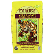 Eco Teas Organic Loose Leaf Tea Yerba Mate -- 1 lb
