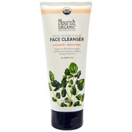 Nourish Organic, Moisturizing Cream Face Cleanser, Cucumber + Watercress, 6 fl oz (177 ml) (Discontinued Item)