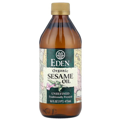 <img alt="Eden Foods, Organic Sesame Oil, Unrefined, 16 fl oz (473 ml)" title="Eden Foods, Organic Sesame Oil, Unrefined, 16 fl oz (473 ml),024182000252"
