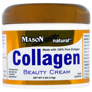 Mason Natural, Collagen Beauty Cream, Pear Scented, 4 oz (114 g)