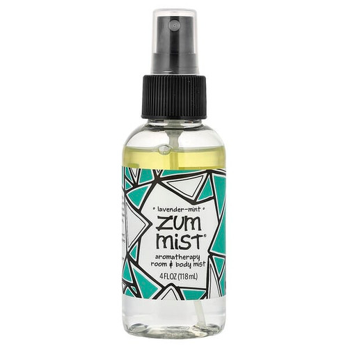 <img alt="ZUM, Zum Mist, Aromatherapy Room & Body Mist, Lavender-Mint, 4 fl oz (118 ml)" title="ZUM, Zum Mist, Aromatherapy Room & Body Mist, Lavender-Mint, 4 fl oz (118 ml),663204241008"