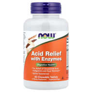 <img alt="NOW Foods, Acid Relief with Enzymes, 60 Chewable Tablets" title="NOW Foods, Acid Relief with Enzymes, 60 Chewable Tablets,733739029836"
