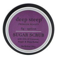 Deep Steep Sugar Scrub Fig - Apricot -- 8 oz