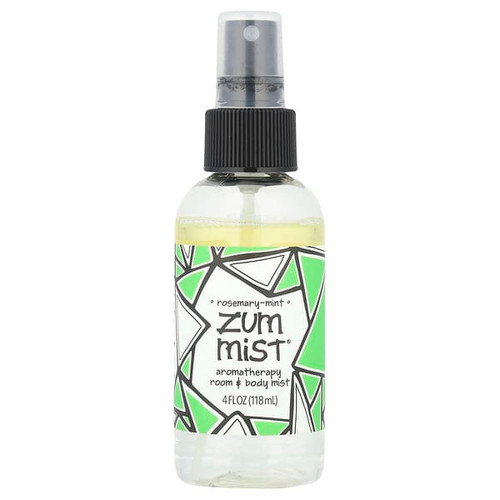 <img alt="ZUM, Zum Mist, Aromatherapy Room & Body Mist, Rosemary-Mint, 4 fl oz (118 ml)" title="ZUM, Zum Mist, Aromatherapy Room & Body Mist, Rosemary-Mint, 4 fl oz (118 ml),663204210141"