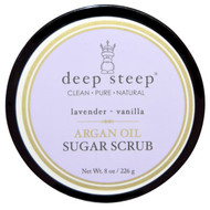 Deep Steep, Sugar Scrub, Lavender - Vanilla, 8 oz (226 g)
