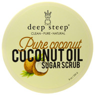 Deep Steep Sugar Scrub Pure Coconut -- 8 oz