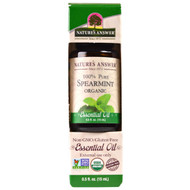 Natures Answer, Organic Spearmint Essential Oil, 0.5 fl oz (15 ml)