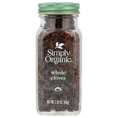 <img alt="Simply Organic, Whole Cloves, 2.05 oz (58 g)" title="Simply Organic, Whole Cloves, 2.05 oz (58 g),089836180421"