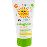 BabyGanics, Pure Mineral Sunscreen Lotion, SPF 30, 4 oz (118 ml)