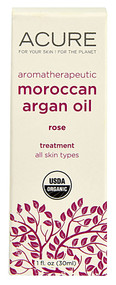 Acure Organics Aromahealth-promoting Moroccan Argan Oil Rose - 1 fl oz