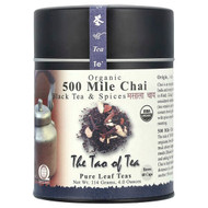 <img alt="The Tao of Tea, Organic Black Tea & Spices, 500 Mile Chai, 4 oz (114 g)" title="The Tao of Tea, Organic Black Tea & Spices, 500 Mile Chai, 4 oz (114 g),689951910004"
