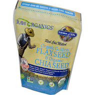 3 PACK of Garden of Life, 100% Organic Flax & Chia Blend, 12 oz (340 g)