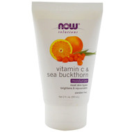 Now Foods, Solutions, Vitamin C & Sea Buckthorn Moisturizer, 2 fl oz (59 ml)